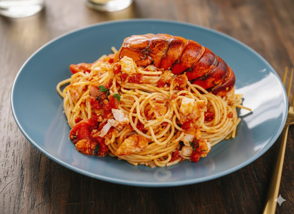 Lobster & Spaghetti marinara