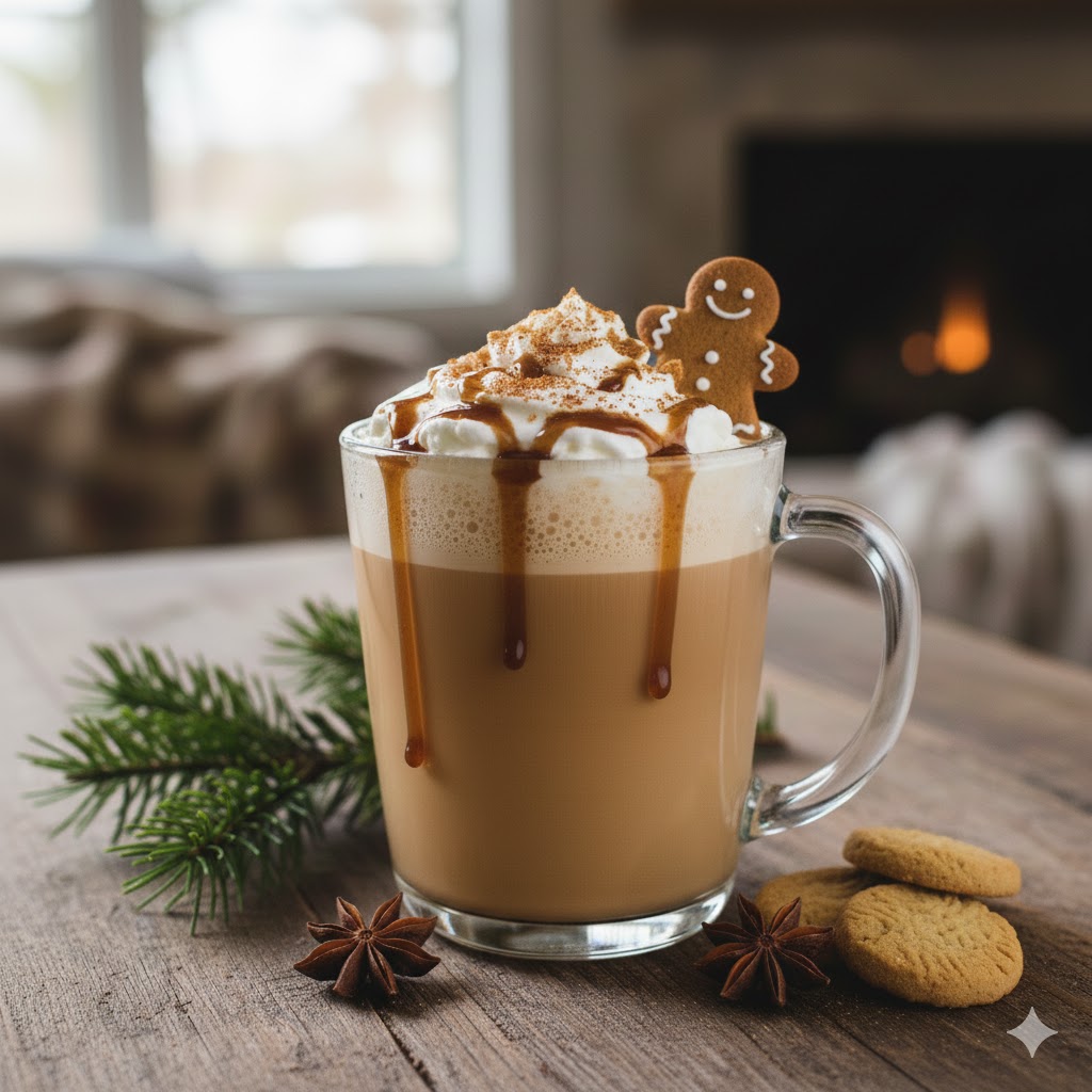 Ginger bread latte
